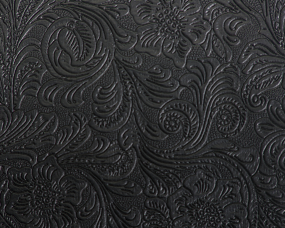 Shimmer Faux Leather Felt Sheets Black 