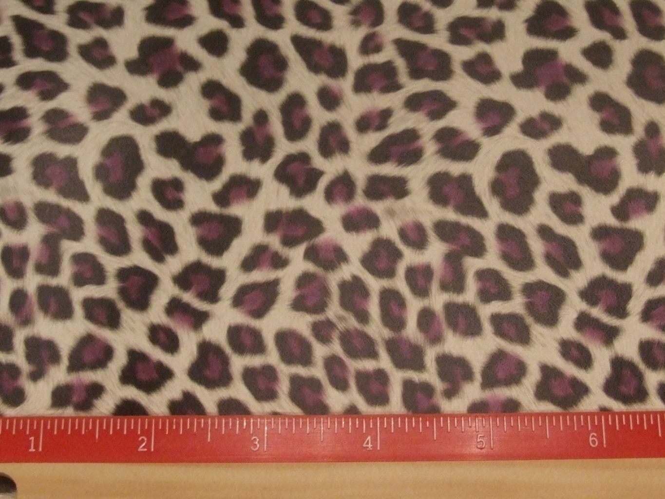 Leopard Print Purple shiny top faux leather printed vinyl sheet - The ...
